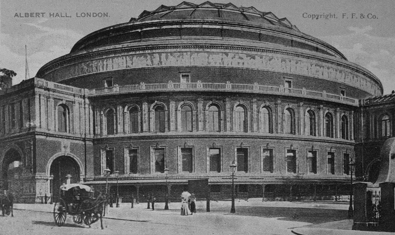 Utsikt over Albert Hall, ca. 1900 av English Photographer
