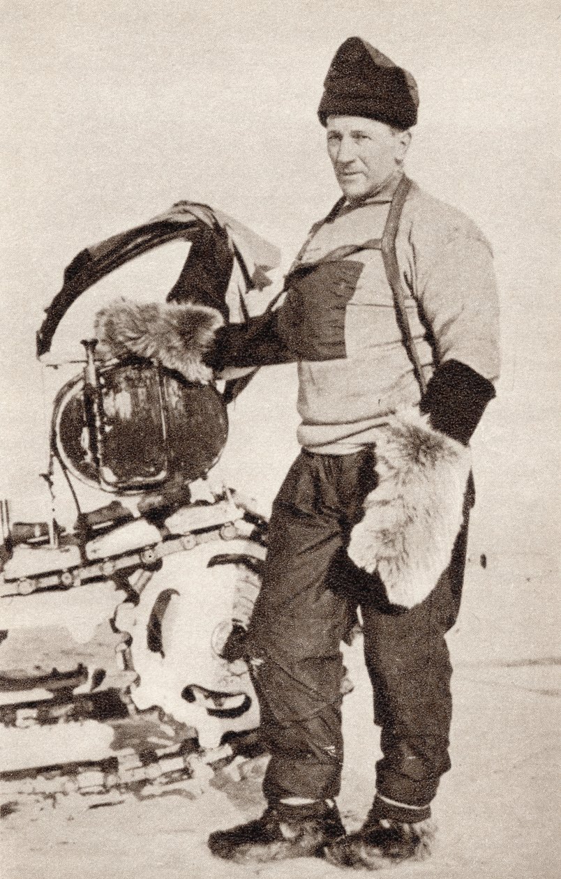 William Lashly, fra "South With Scott" av E.R.G.R. Evans, ca. 1910-13 (svart-bilde) av English Photographer