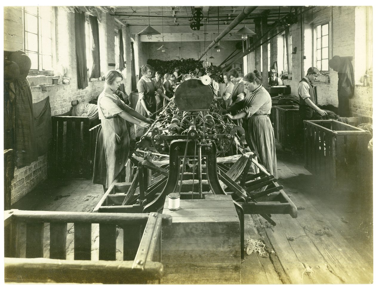 Svinget rom, Hughes fabrikk nr. 2, 1923 av English Photographer