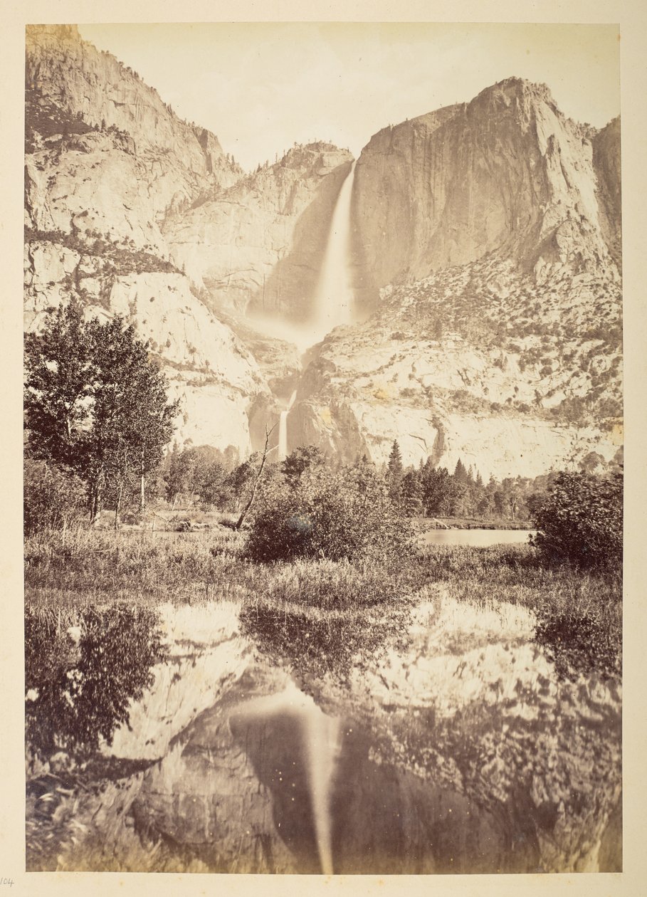 Yosemite National Park, fra fotografisk oversikt over verdensturneen til Charles James og Morton P. Lucas av English Photographer
