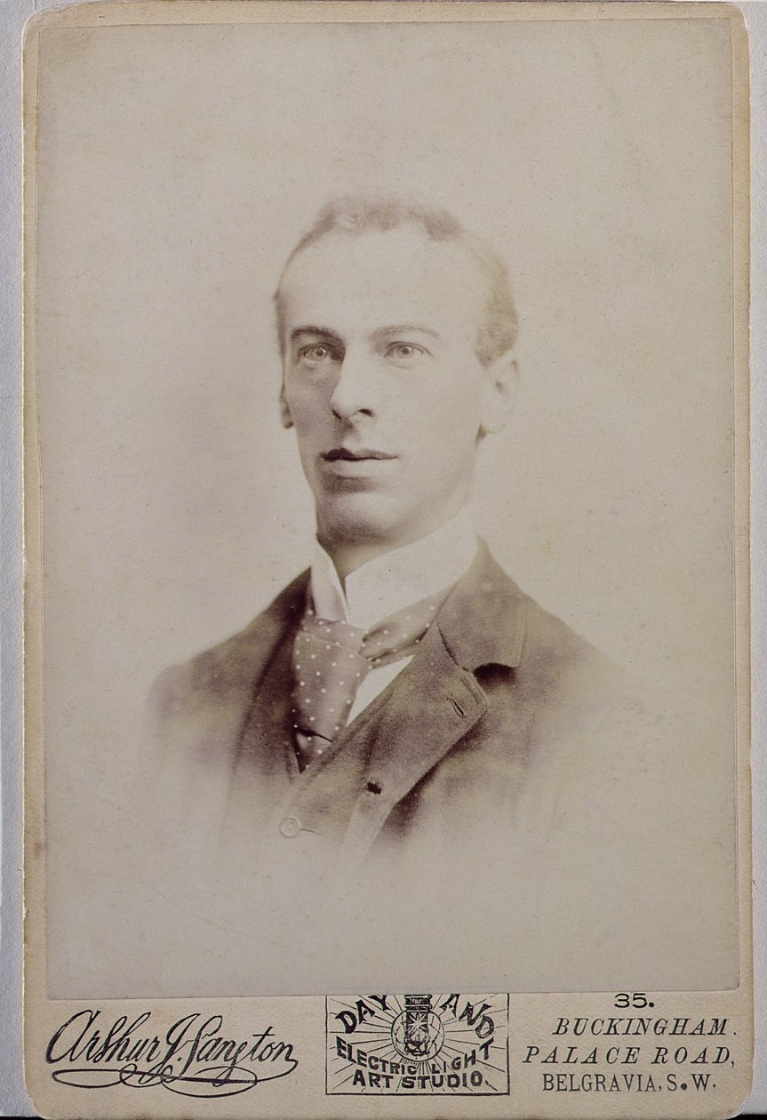 Portrett av Arthur Rackham (1867-1939) (sepia-bilde) av English Photographer English Photographer