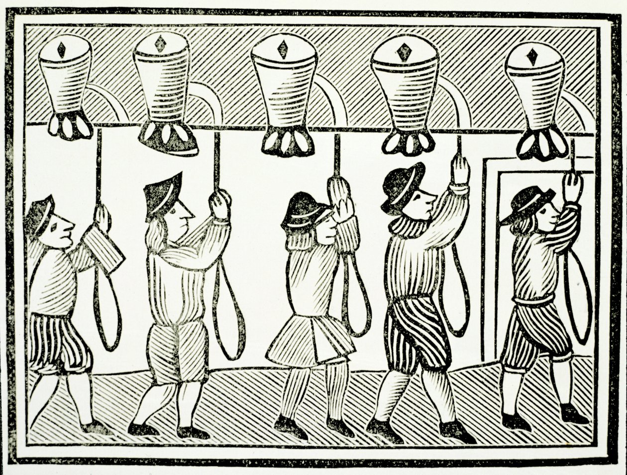 A Peal of Church Bells, fra en samling brosjyrer om esoterica, ca. 1500-tallet av English School