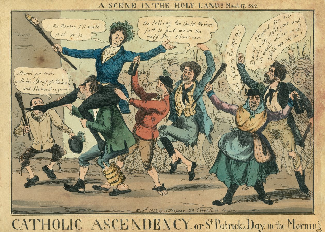En scene i det hellige land, 17. mars 1829 av English School