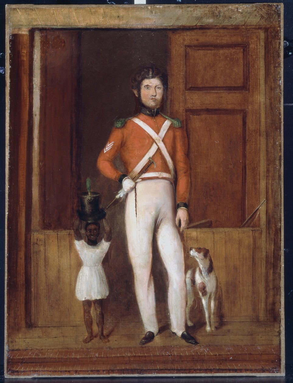 En sersjant for et kavaleriregiment, ca. 1830 av English School