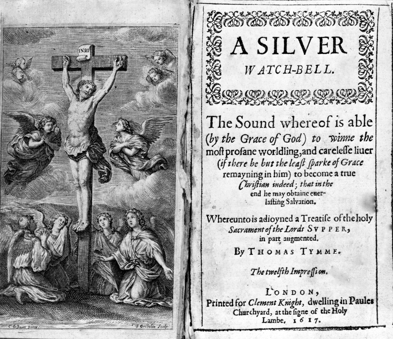 A Silver Watch Bell av Thomas Tymme, 1617 av English School