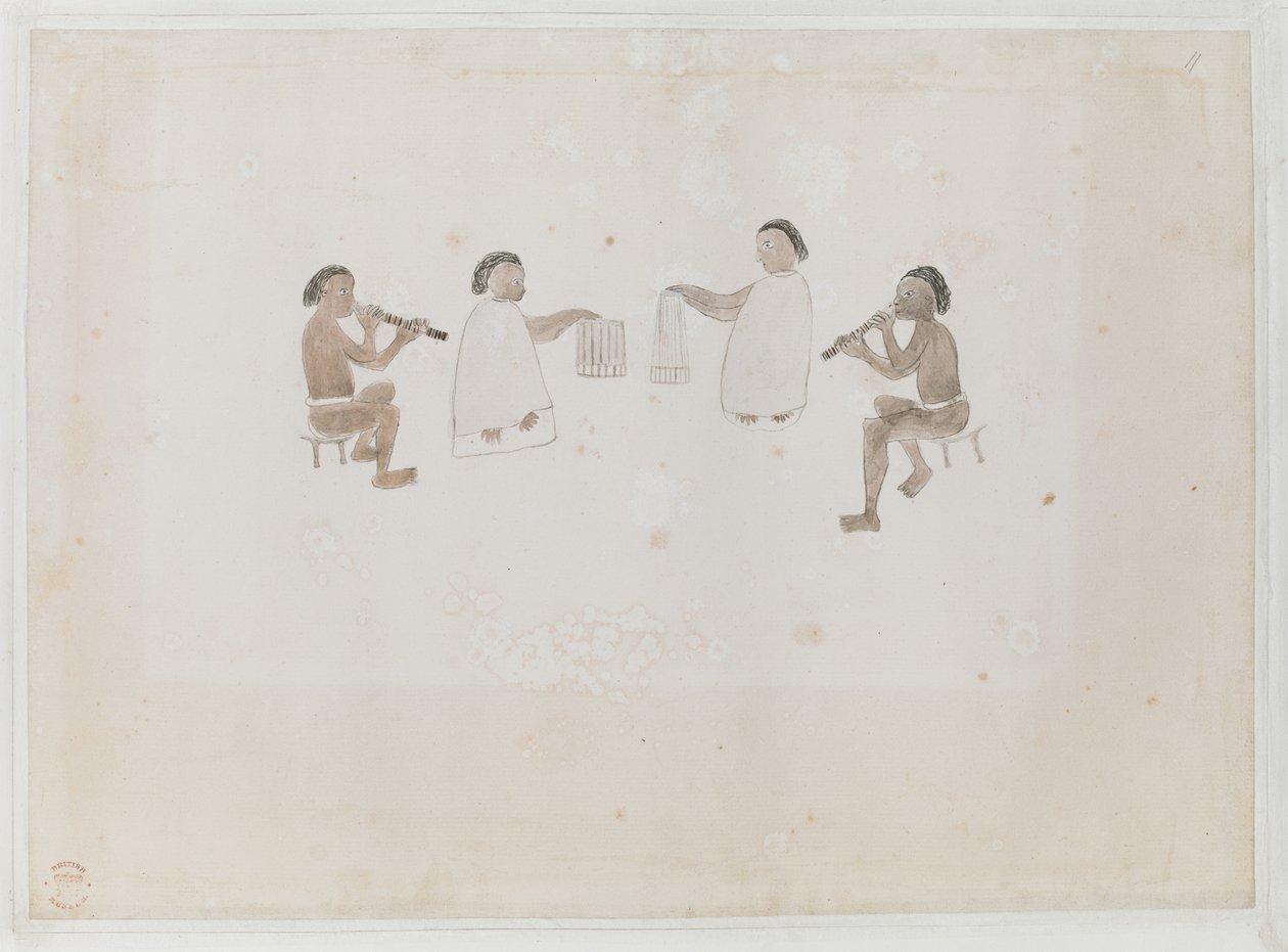 Add.15508 fol.10 Aborigines fishing, fra 