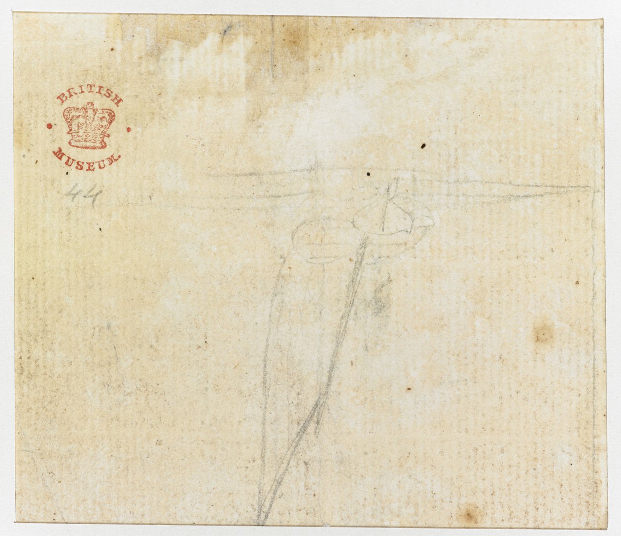Legge til. 15508, f.44v, En skisse, fra 