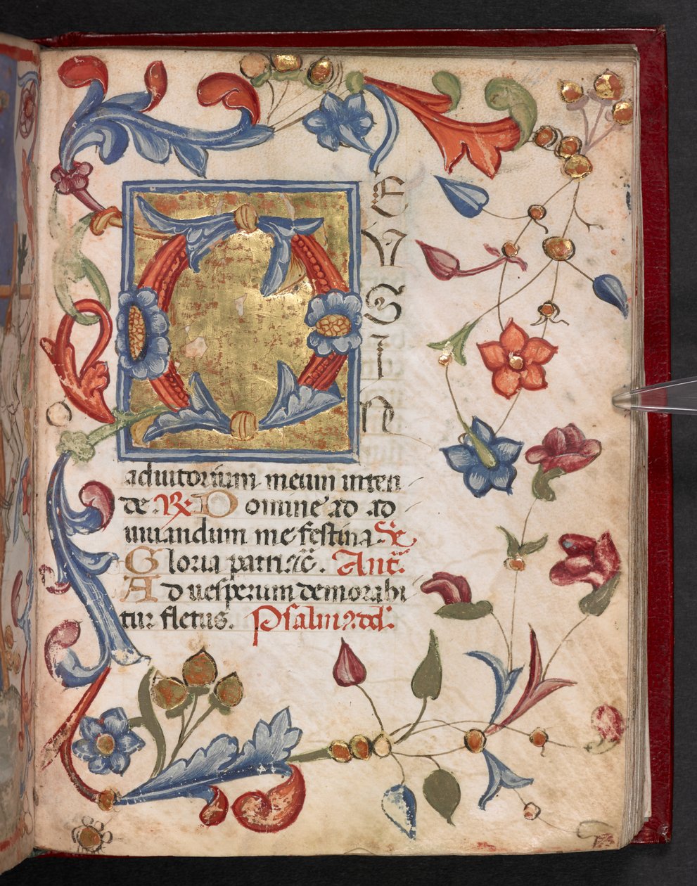 Legge til. 17466, f.141r av English School
