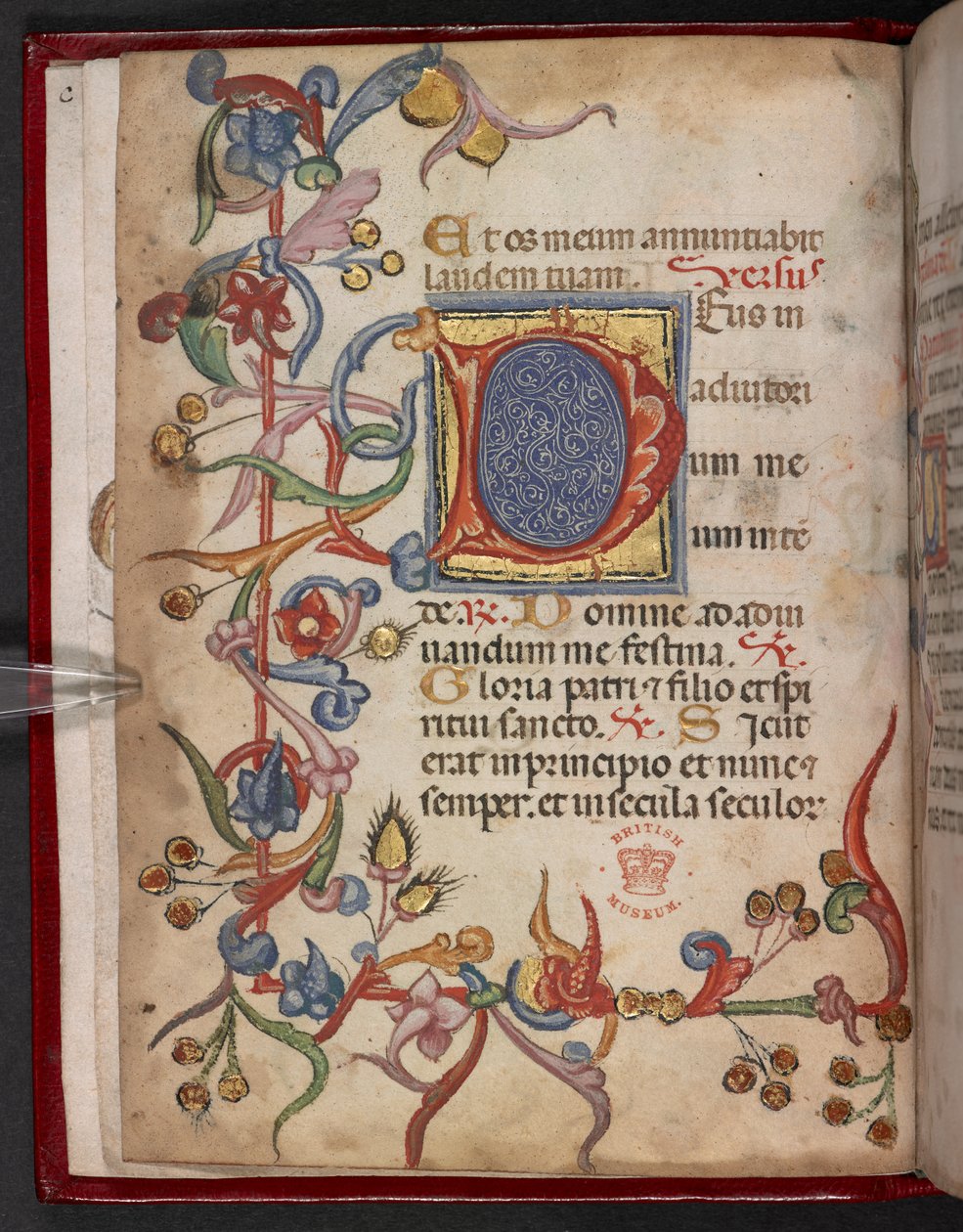 Legge til. 17466, f.2v av English School