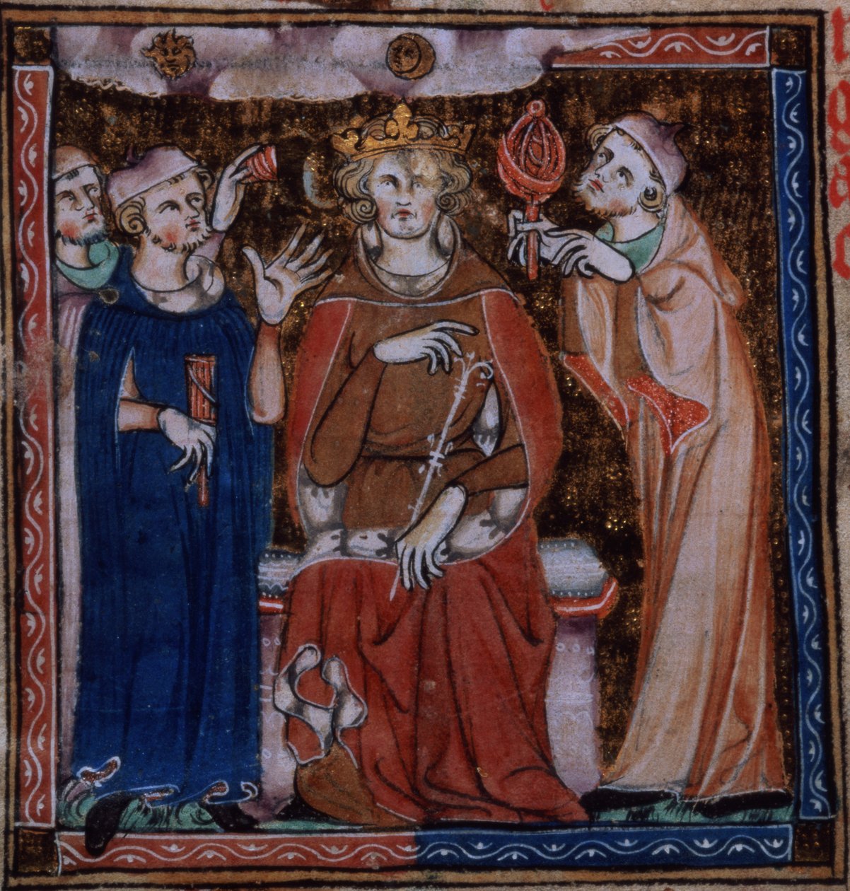 Legg til 47680 f.53v King rådgivende astrologer om helse, fra 