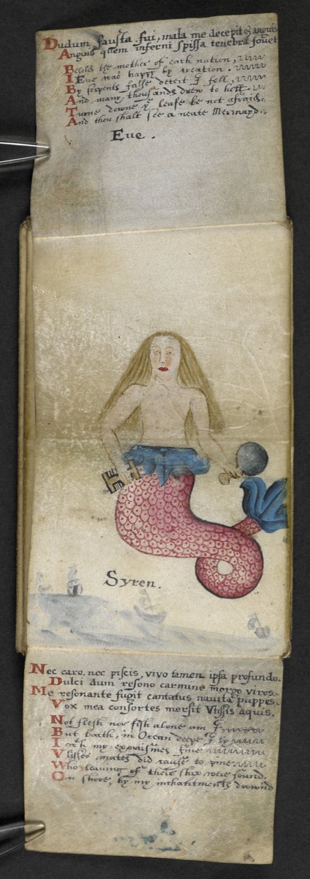 Legg til MS 57312 f.2 spillbok (blekk og farge på vellum) av English School