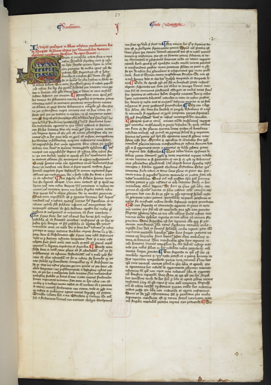 Legg til Ms Harley 612 f. 2, ca. 1425-75 (pergamentkodeks) av English School