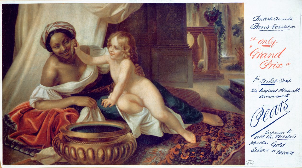 Annonse for Pears-såpe, 1898 av English School