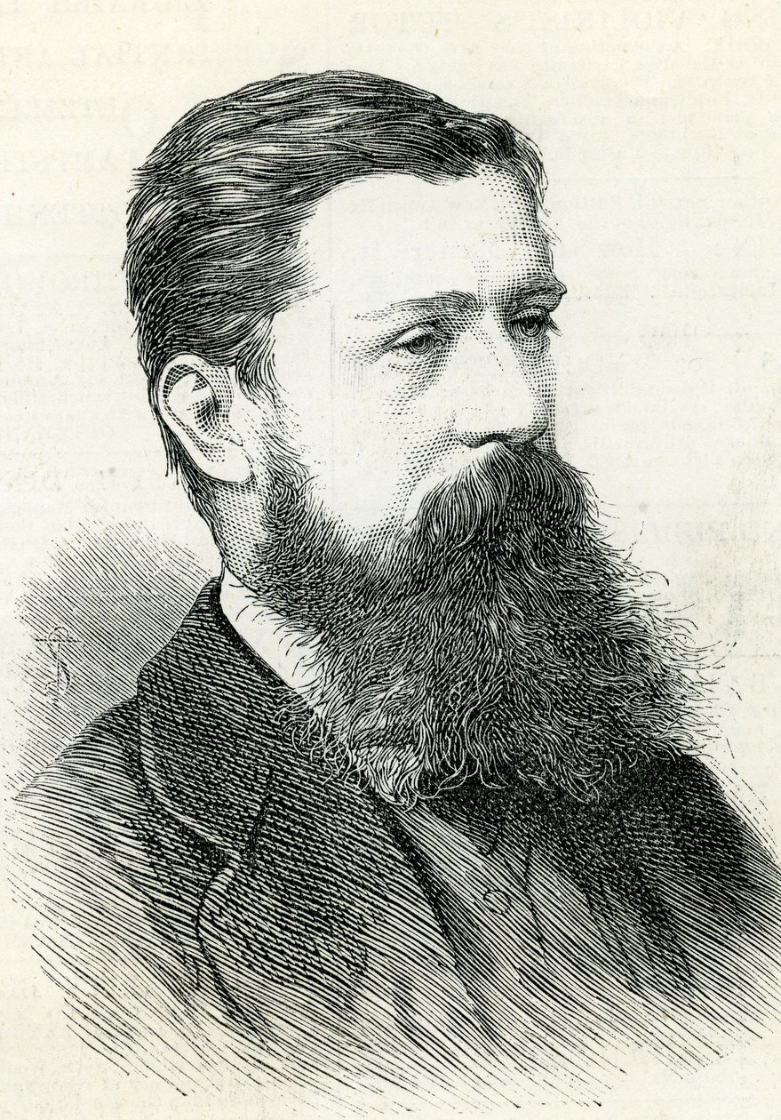 Alfred Pizzey Newton (1830-83) fra Illustrated London news 1883 av English School