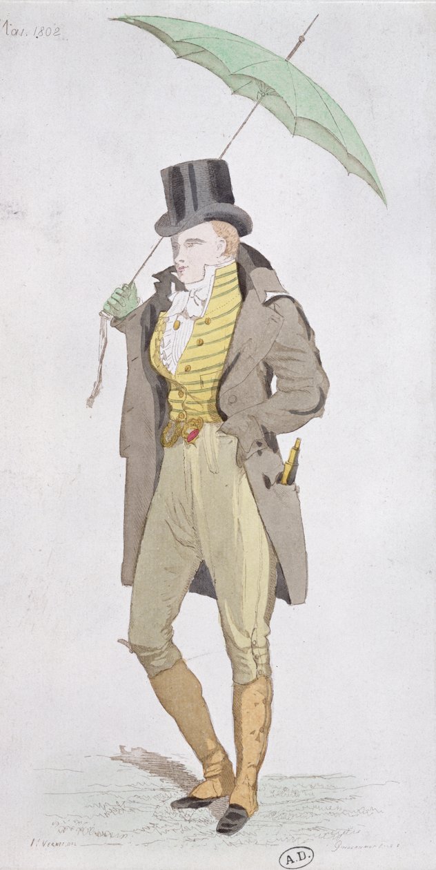En engelsk dandy, ca. 1802 av English School