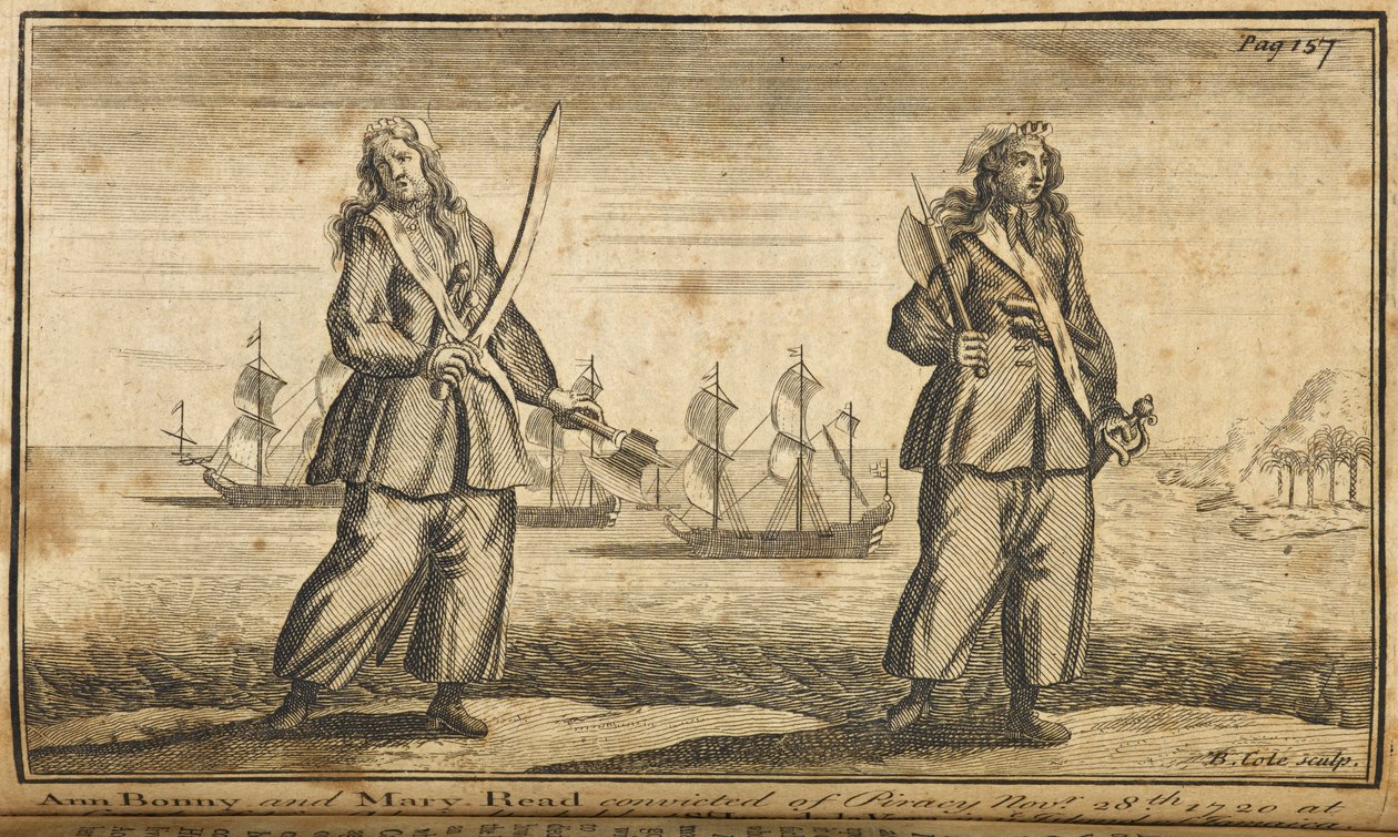 Ann Bonny og Mary Read pirater av English School