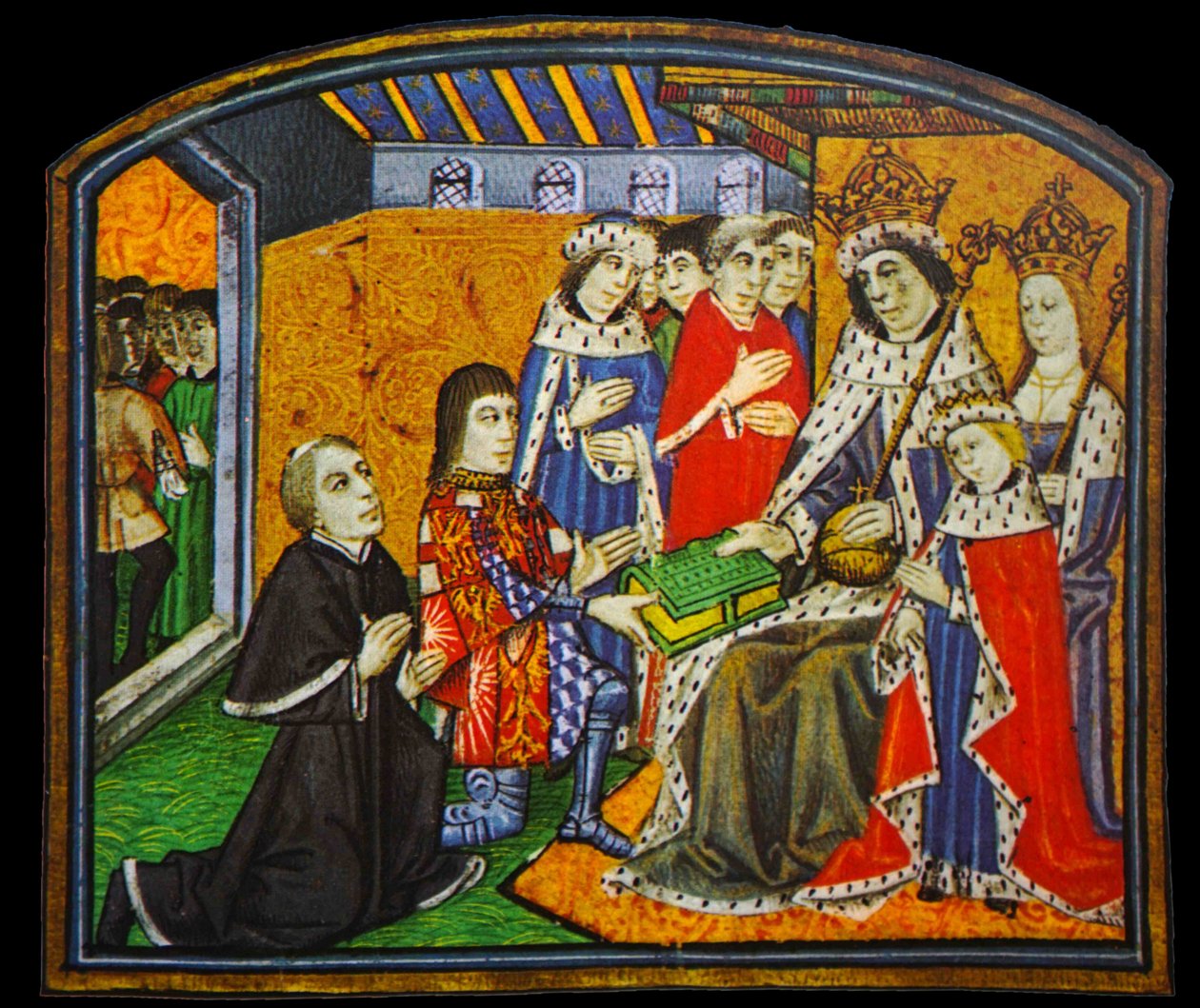 Anthony Woodville, Earl Rivers, presenterte filosofenes dikter og ordtak for svogeren sin, Edward IV av English School