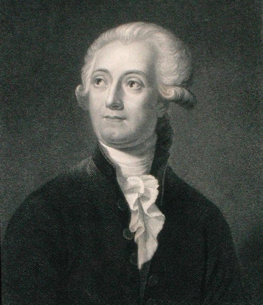 Antoine Laurent Lavoisier (1743-94) fra 