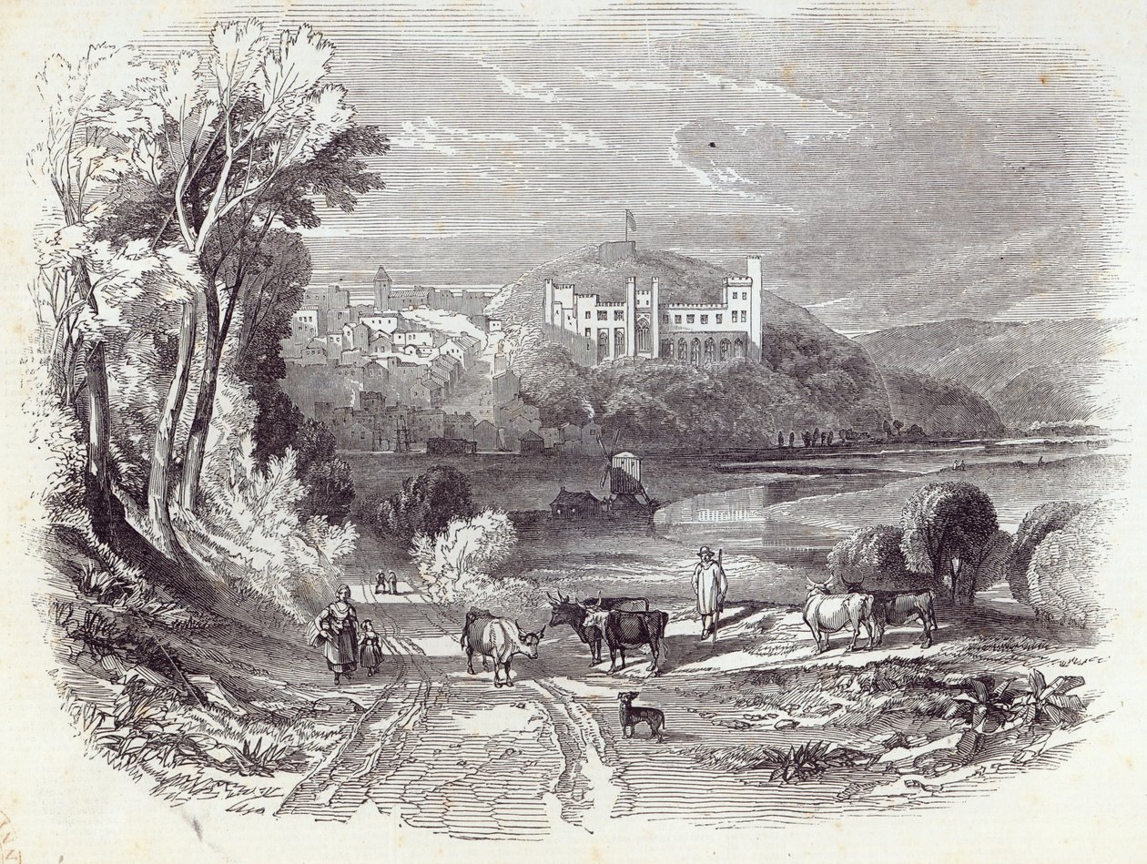 Arundel Castle and Town, fra 