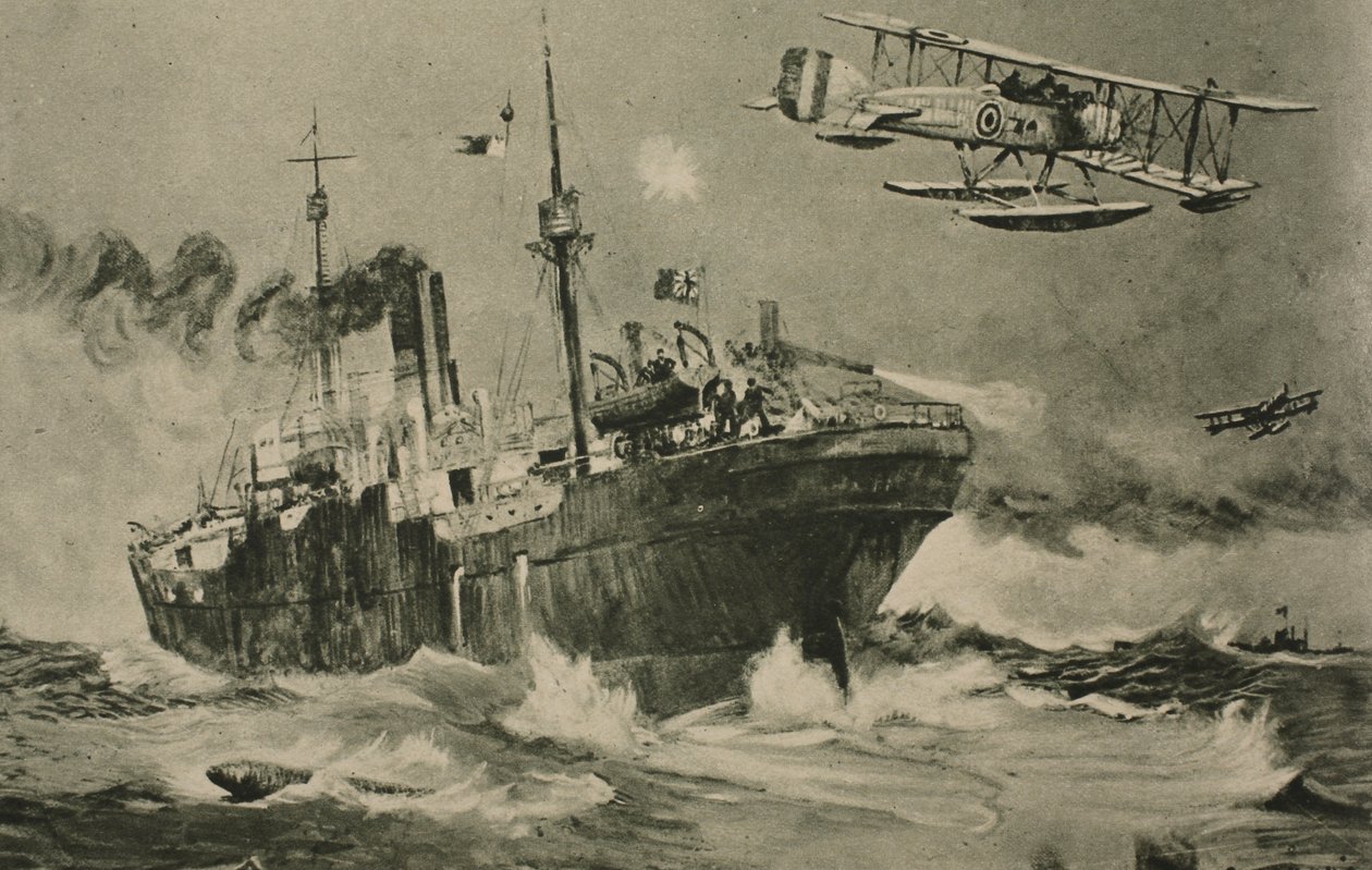 Angrep, det beste forsvaret, 1914-19 av English School