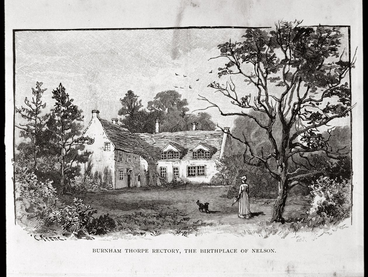 Burnham Thorpe Rectory, Nelsons fødested av English School