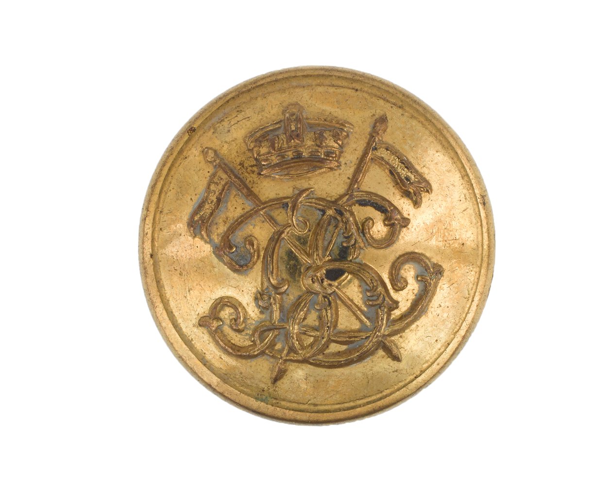 Button, 9. regiment av Bengal Lancers, før 1901 av English School