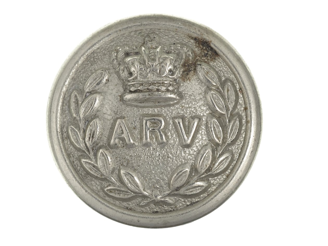 Button, Allahabad Frivillige Rifles, før 1901 av English School
