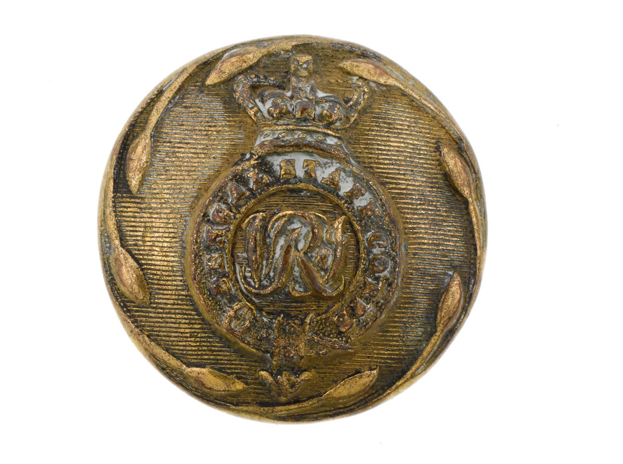 Button, Bengal Staff Corps, 1876-1891 av English School