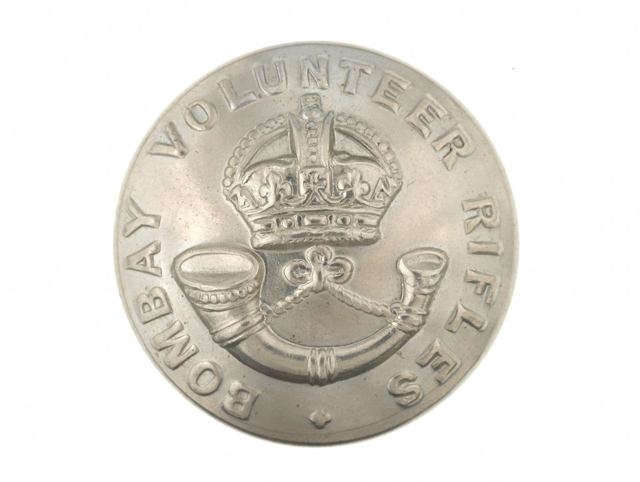 Button, Bombay Volunteer Rifles, 1901-1947 av English School