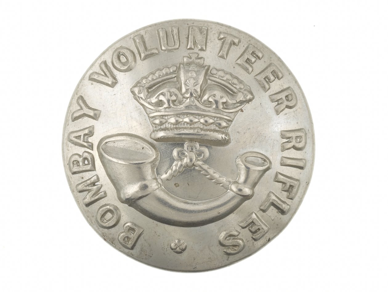 Button, Bombay Volunteer Rifles, før 1901 av English School