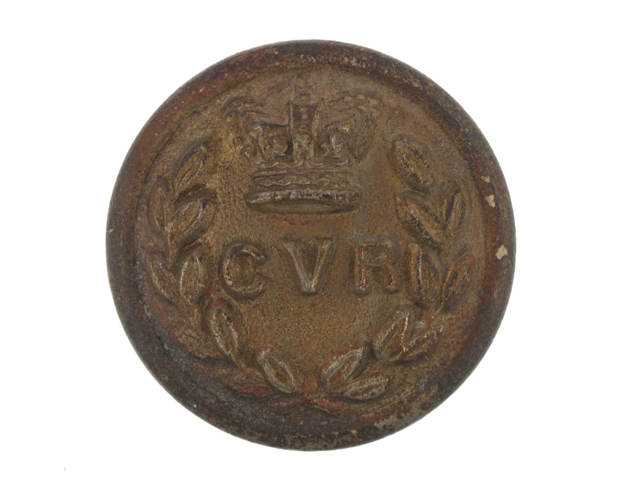 Button, Calcutta Volunteer Rifles, før 1901 av English School
