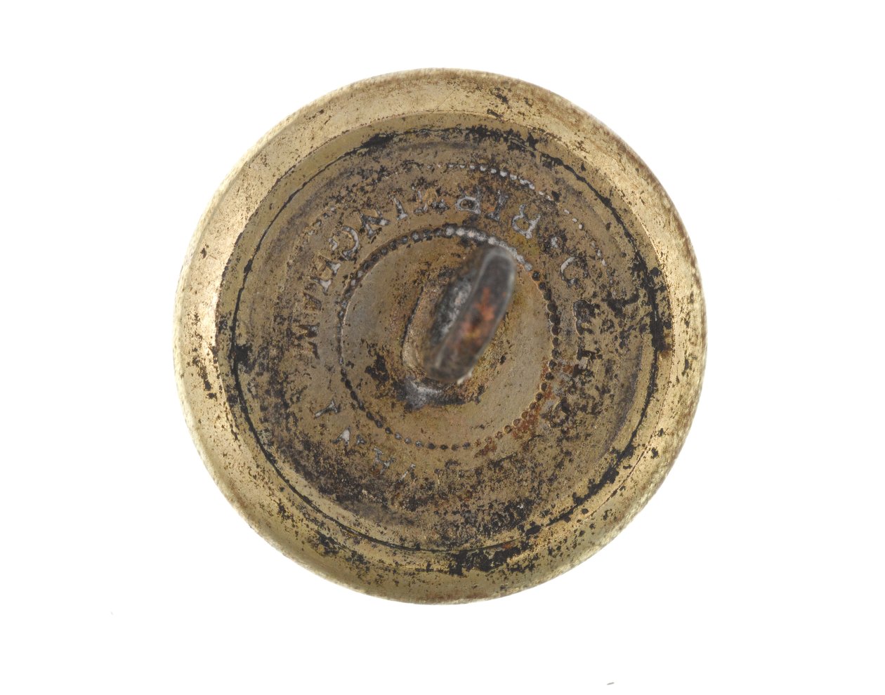 Button, Calcutta Volunteer Rifles, før 1901 av English School