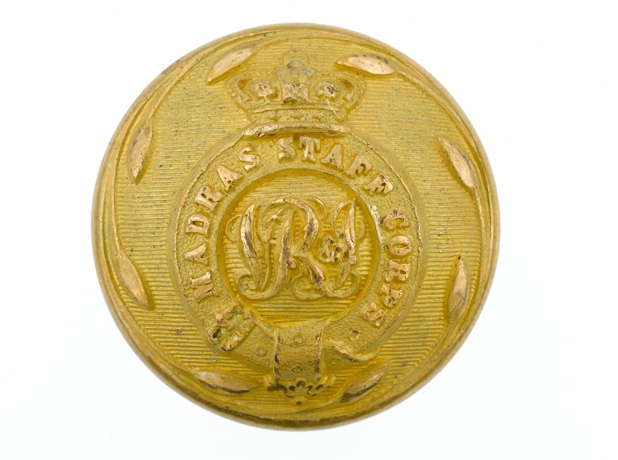 Button, Madras Staff Corps, 1861-1876 av English School
