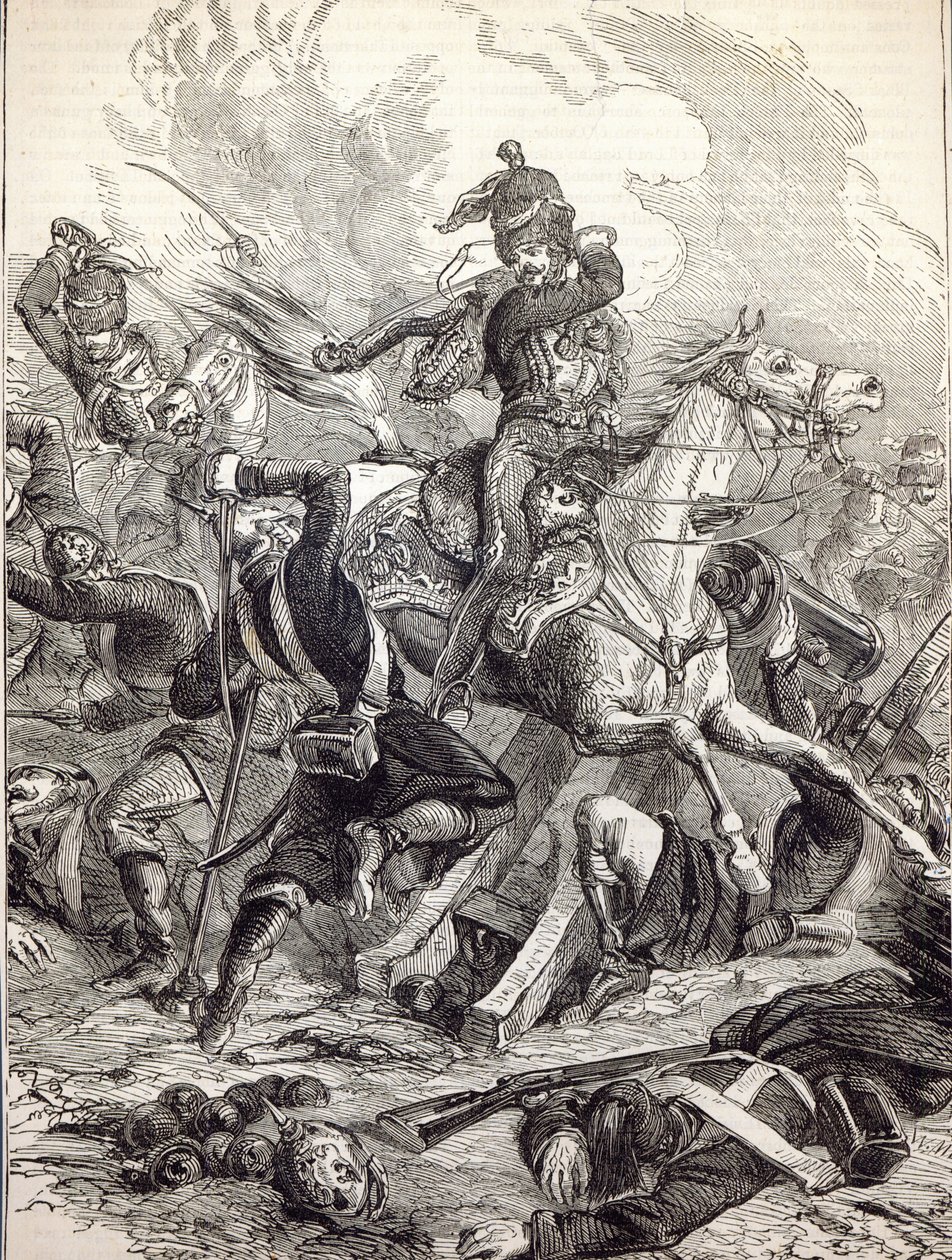 Charge of the Light Brigade, illustrasjon fra 