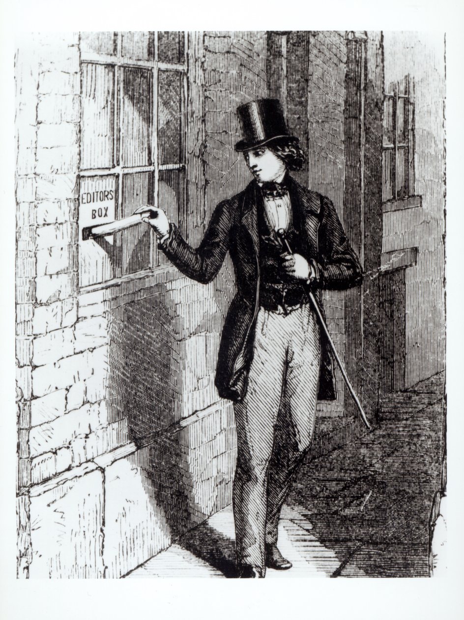 Charles Dickens (1812-70) sender inn historiene sine av English School