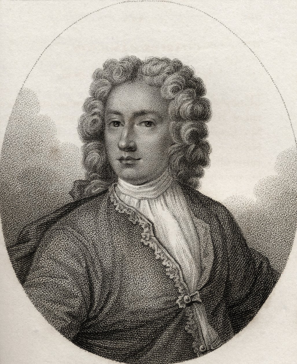Charles Hamilton, gravert av Geremia, illustrasjon fra 