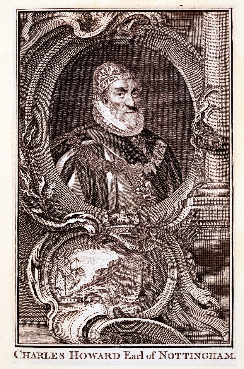 Charles Howard, 1. jarl av Nottingham av English School