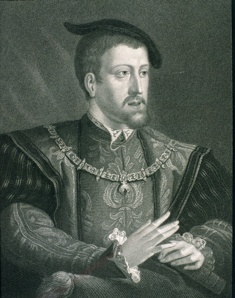 Charles V (1500-58) Den hellige romerske keiser og kongen av Spania, fra 