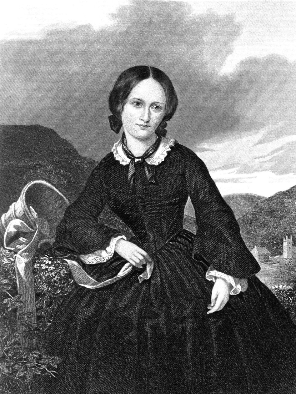 Charlotte Bronte (gravering) av English School
