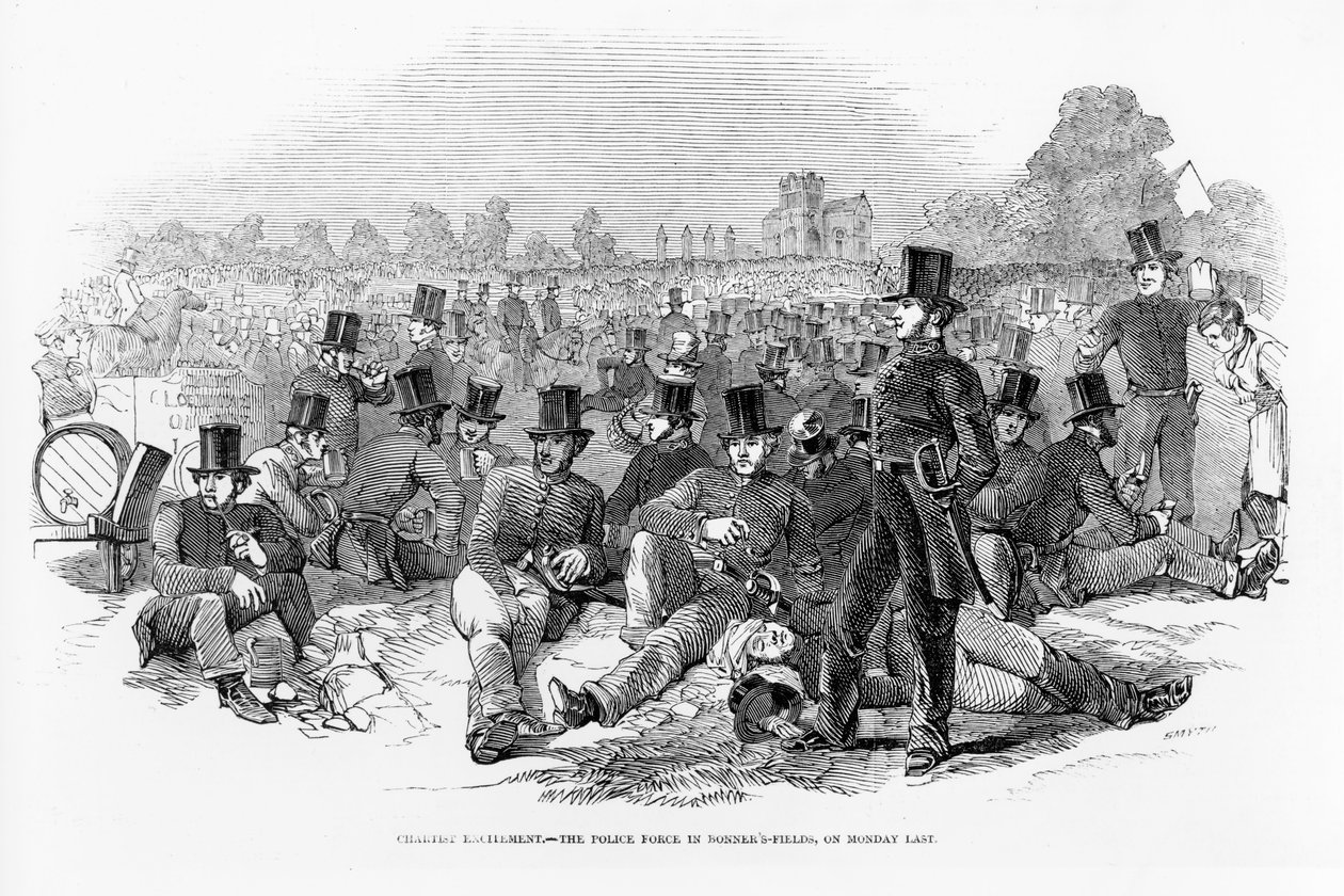Chartist Excitement, politistyrken i Bonner