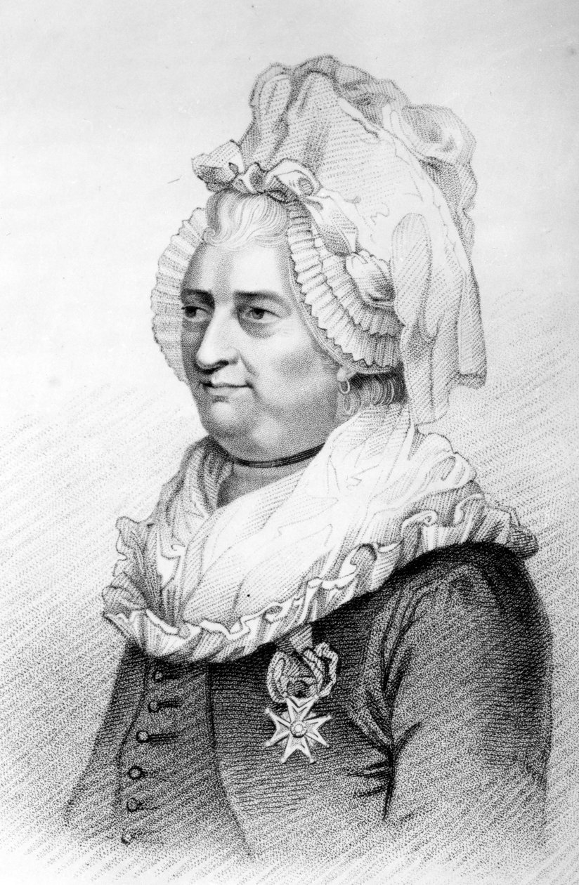 Chevalier dEon, fra Biographica Curiosa, Or, Memoirs of Remarkable Characters of the Reign of George the Third av George Smeeton, utgitt 1820 av English School