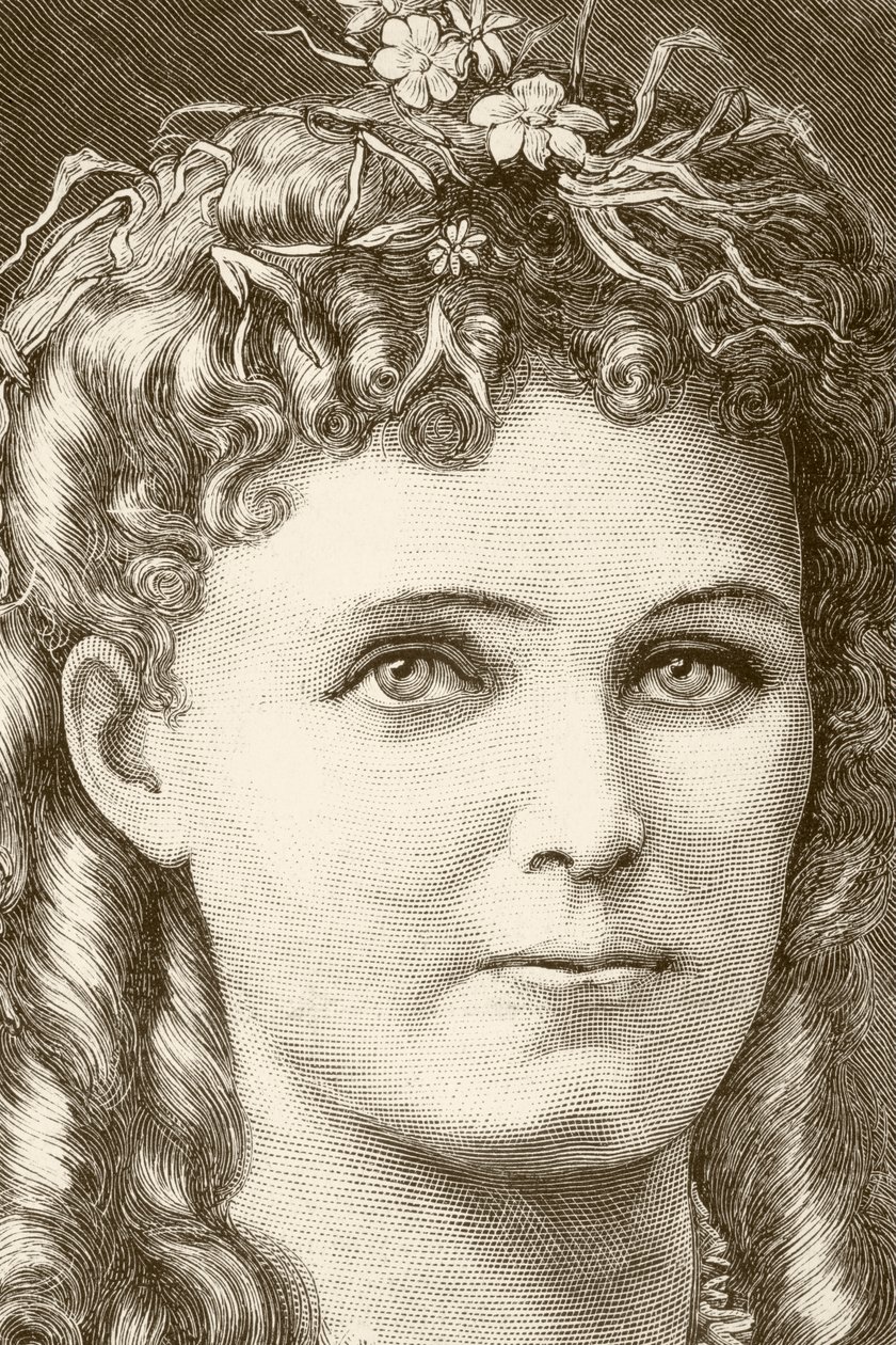 Christina Nilsson (litho) av English School