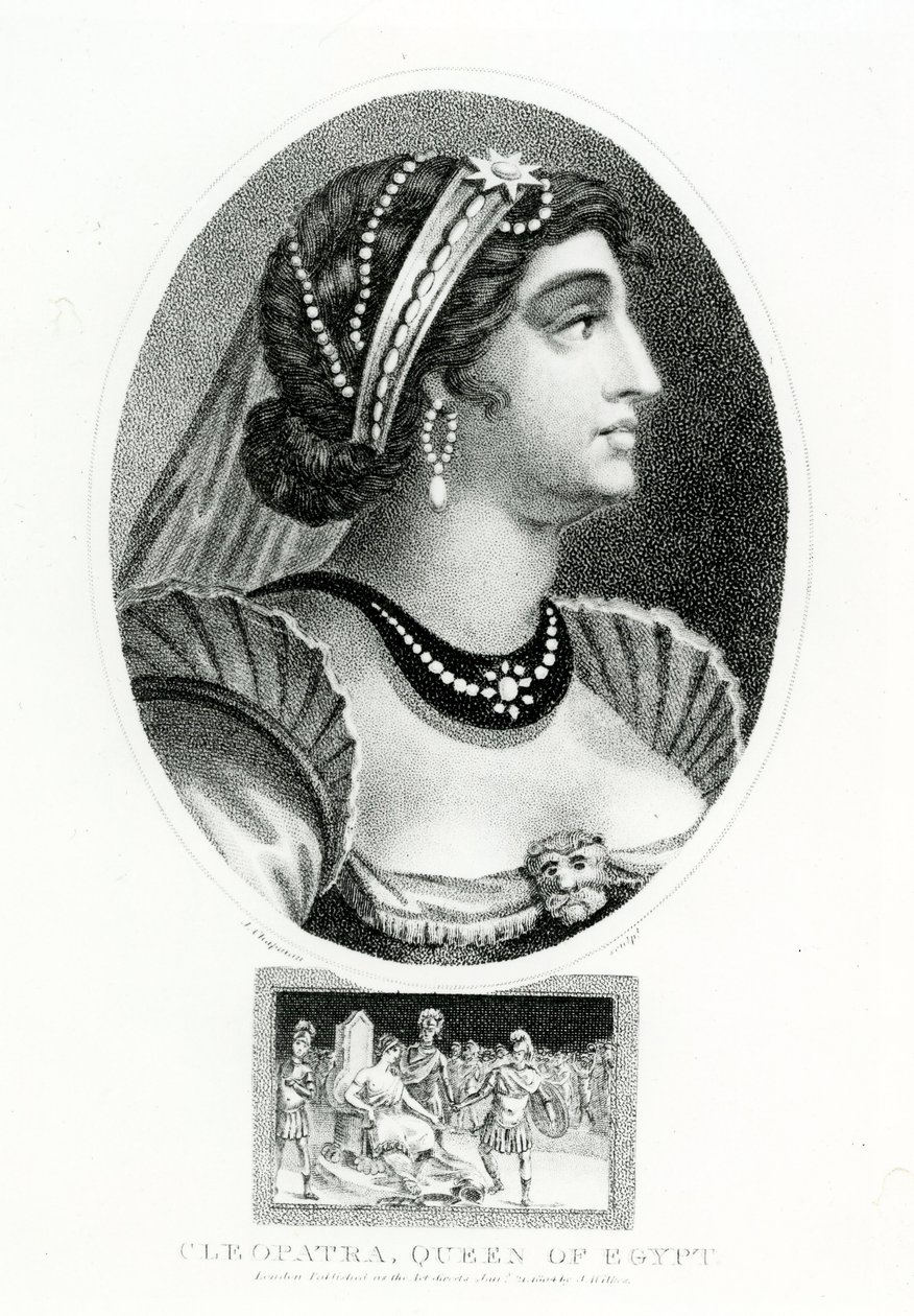 Cleopatra, dronning av Egypt av English School