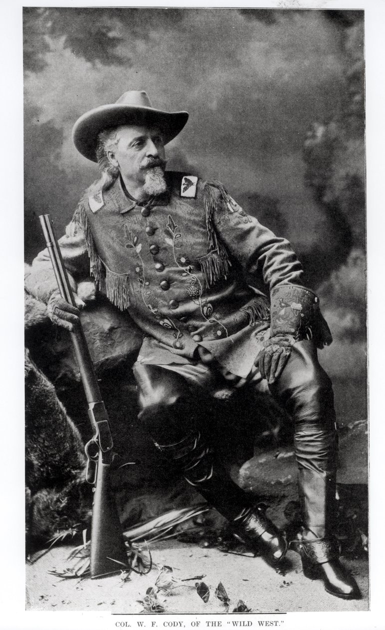 Oberst William Frederick Cody, også kjent som Buffalo Bill, 1903 av English School