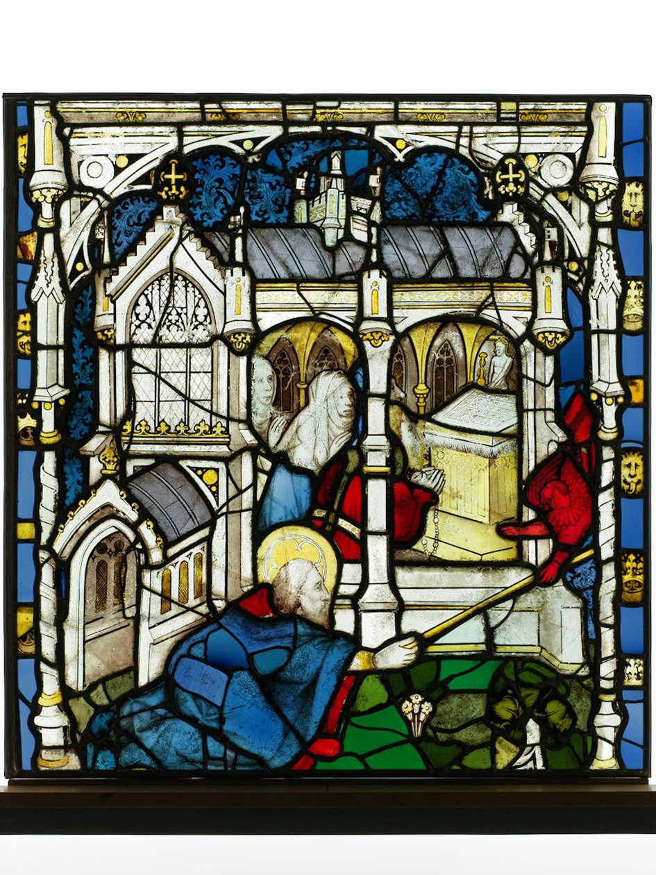 Bevart panel fra Great East Window ved York Minster: 