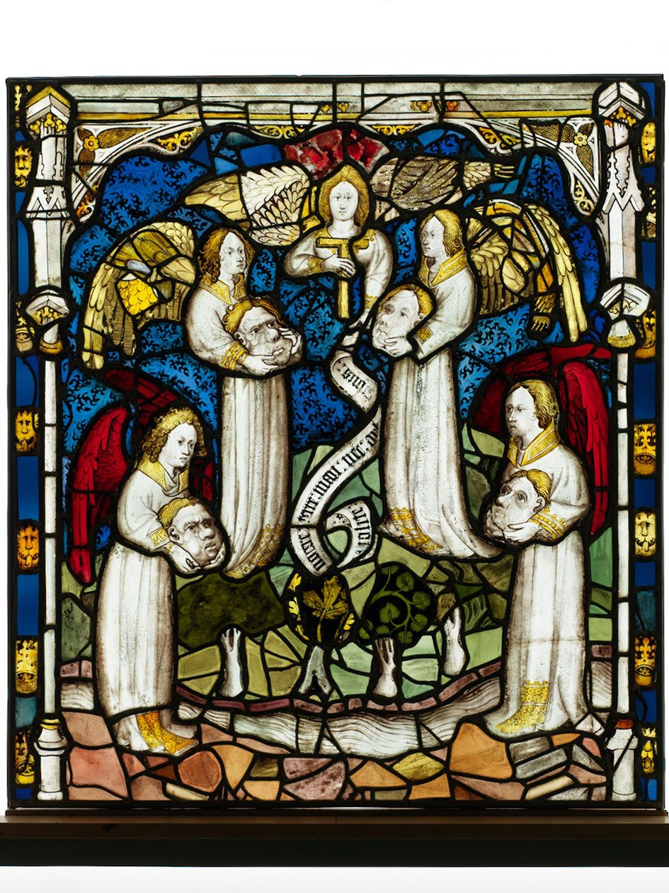 Bevart panel fra Great East Window ved York Minster: 
