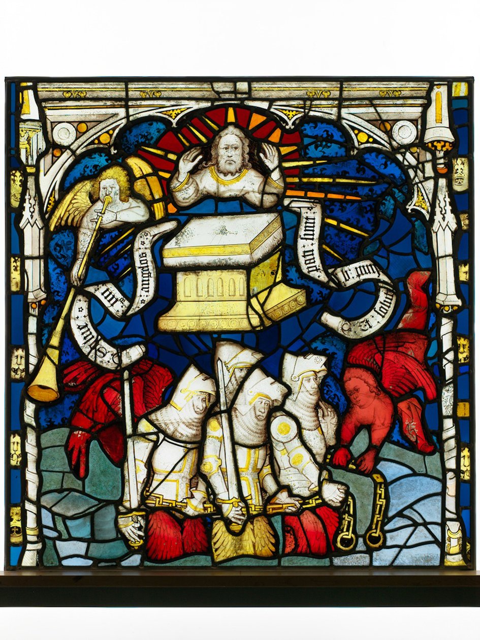 Bevart panel fra Great East Window på York Minster: 