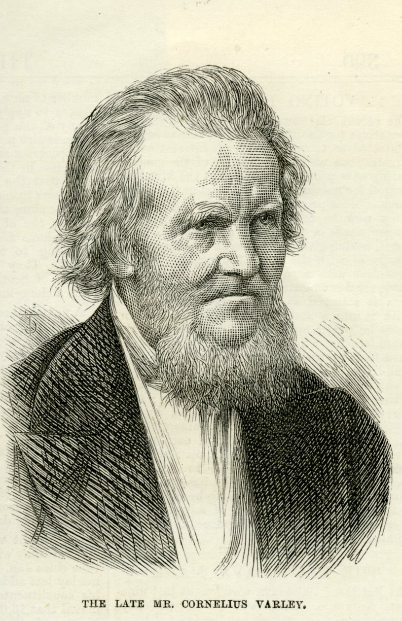 Cornelius Varley (1781-1873) fra The Illustrated London News 25. oktober 1873 av English School