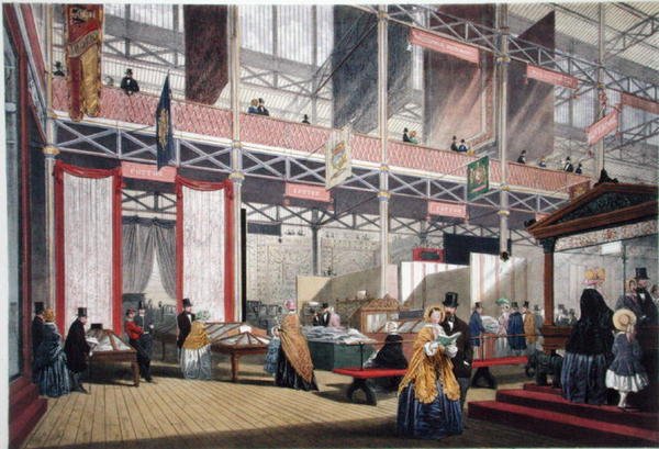 Cotton, fra Dickinsons Comprehensive Pictures of the Great Exhibition of 1851, publisert 1854 av English School