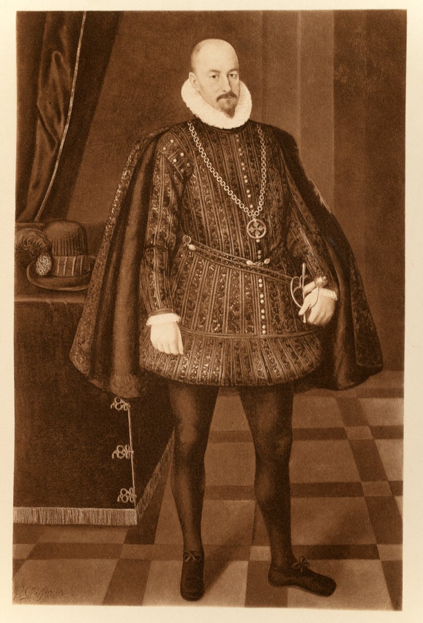 Grev Gondomar, fra James I og VI, trykt av Manzi Joyant & Co. Paris, 1904 (kollotype) av English School